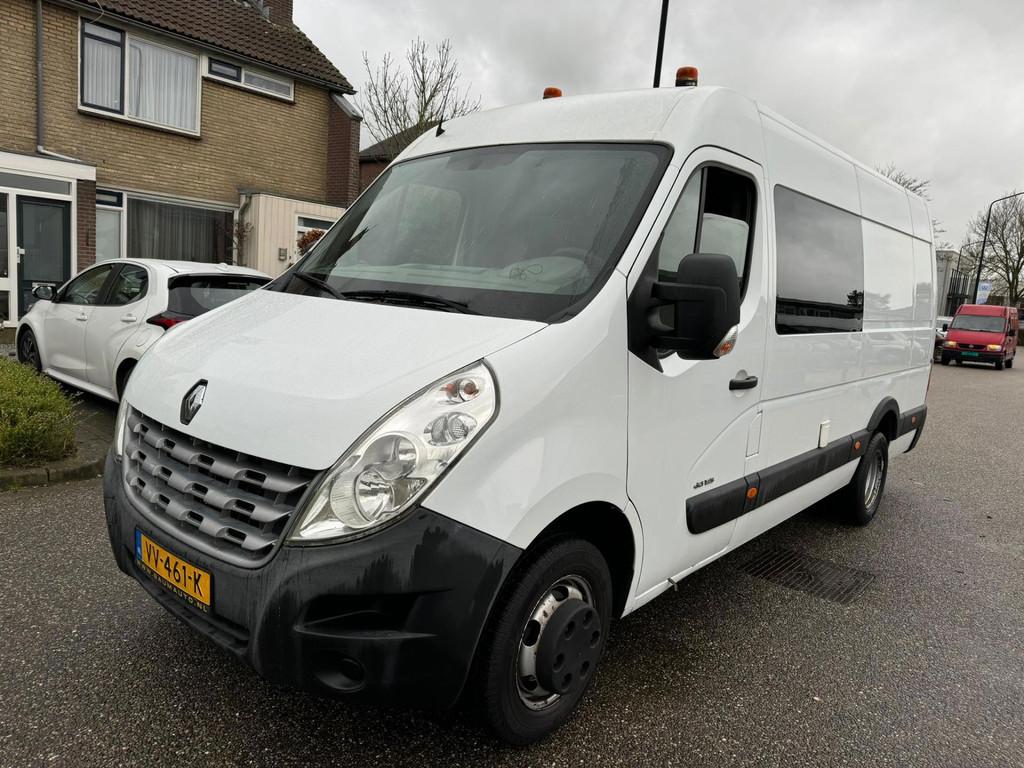 Renault Master T35 2.3 dCi L3H2 DL HD DC, Auto's, Euro 5, Gebruikt, 4 cilinders, Renault