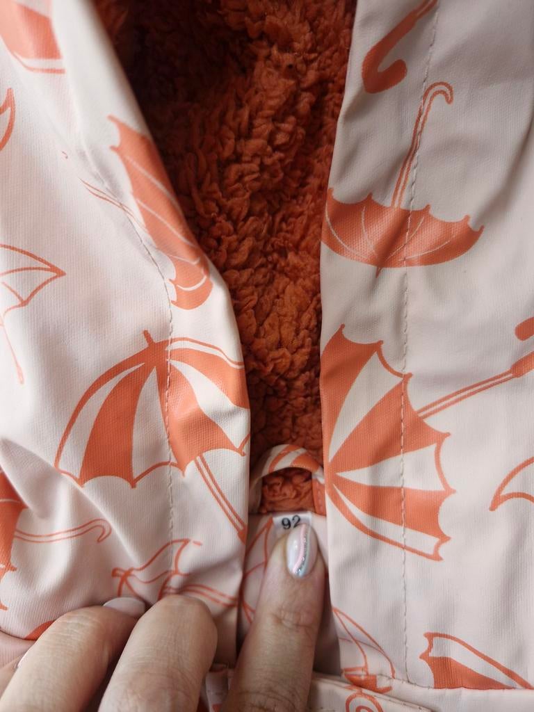 Roze oranje regenjas Maat 92, Kinderen en Baby's, Zeeman, Meisje, Onbekend, Ophalen of Verzenden