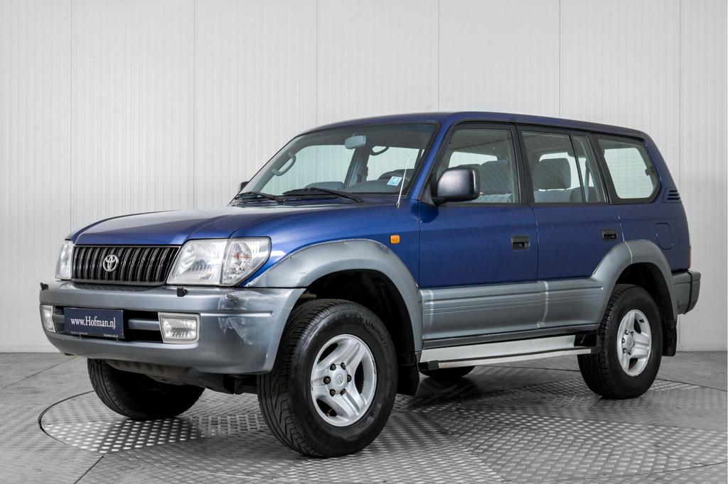 Toyota Land Cruiser Automaat (bj 1999), Auto's, Euro 2, Blauw, 2800 kg, Bedrijf