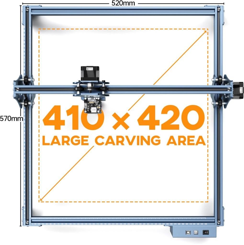 Sculpfun S9 Laser Graveermachine, Ophalen, Zo goed als nieuw