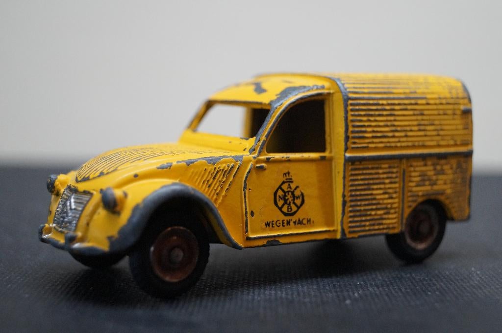Dinky toy Wegenwacht 25D Citroën 2cv ca1955 (1)Geen Atlas !, Verzenden, Auto, Dinky Toys