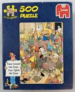 Jan van Haasteren Puzzel De Schaakclub 500 Stukjes compleet, Hobby en Vrije tijd, Denksport en Puzzels, Verzenden, 500 t/m 1500 stukjes