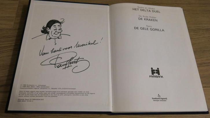 Paul Geerts dedi in Uit de schatkist van het beeldverhaal 1, Boeken, Stripboeken, Zo goed als nieuw, Eén stripboek, Ophalen of Verzenden