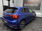 Volkswagen Polo 1.0 TSI R-Line Aut, Stof, Gebruikt, Blauw, Bedrijf