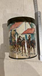 heel oud blikje …paardenkoets afbeelding…. 12 cm hoog, Ophalen of Verzenden, Gebruikt, Overige