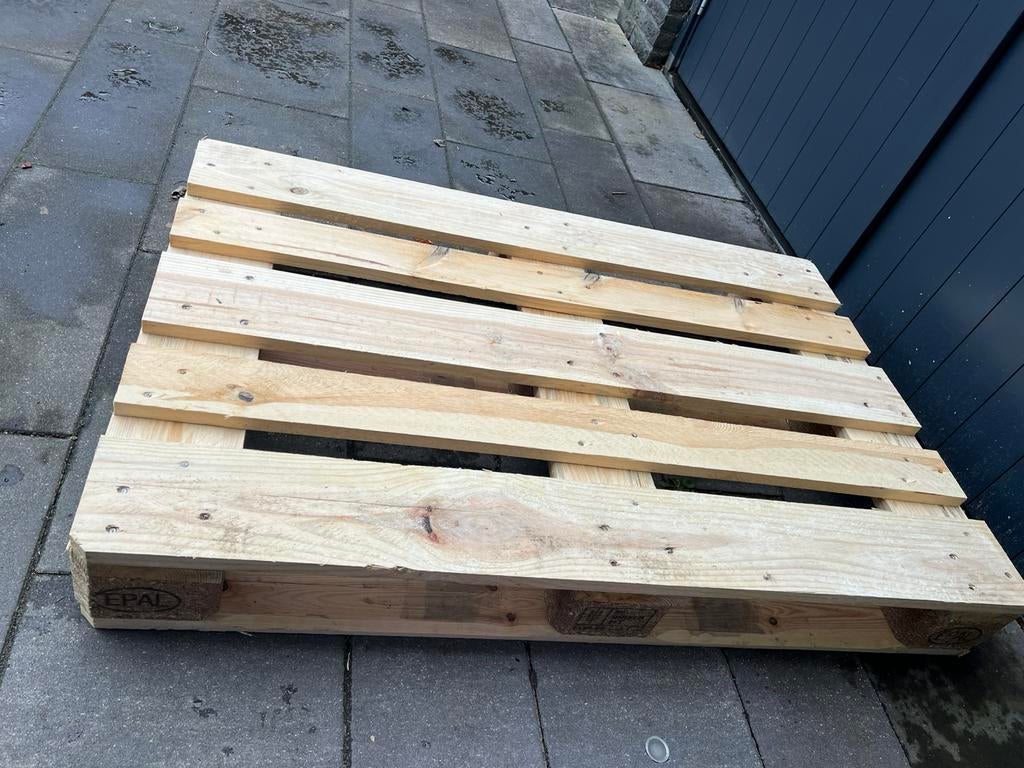 Epal pallet 80x120, Doe-het-zelf en Verbouw, Hout en Planken, Ophalen, Zo goed als nieuw, 50 mm of meer, Minder dan 200 cm