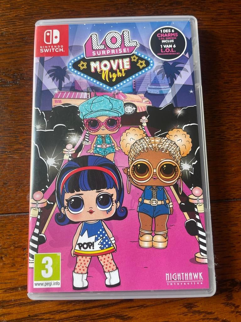 LOL Surprise! Movie Night Nintendo Switch, Overige genres, 1 speler, Ophalen of Verzenden, Zo goed als nieuw