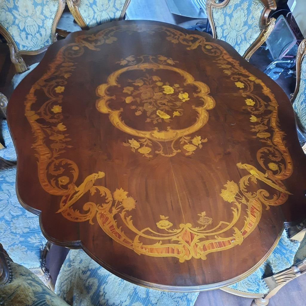 Antieke Barok Tafel - 165x125cm, Ophalen