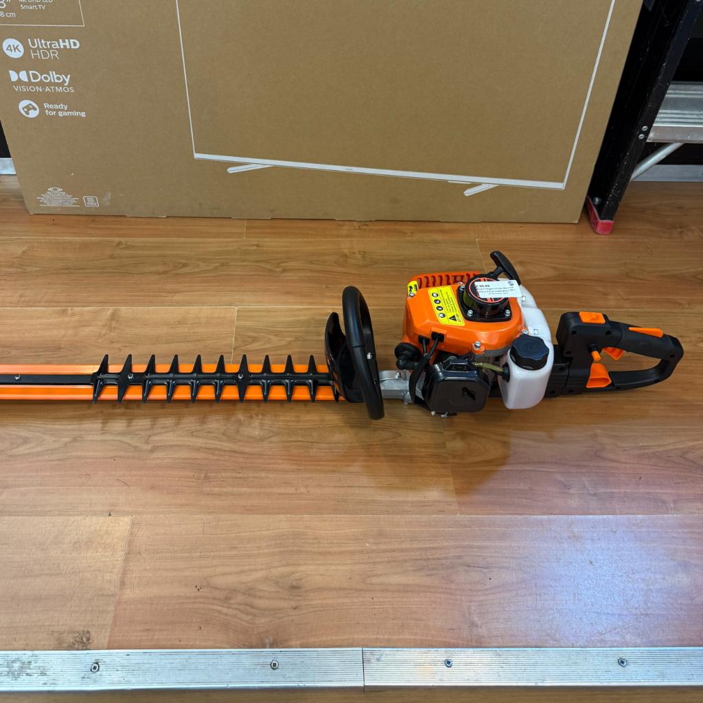 Kibani Heggenschaar Benzine 22.5 cc 0.8 pk 2-takt Motor 55 c, Tuin en Terras, Hand-tuingereedschap, Flex Ltd., Zo goed als nieuw