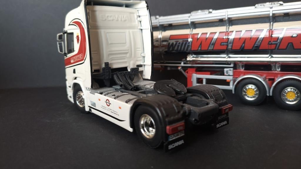 Scania R Highline CR20H 4x2 Tank Trailer Wewer 1:50 Wsi Pol, Info@wsi-models.nl, Gelderland haven 5 Nieuwegein, Wsi Models, Verzenden
