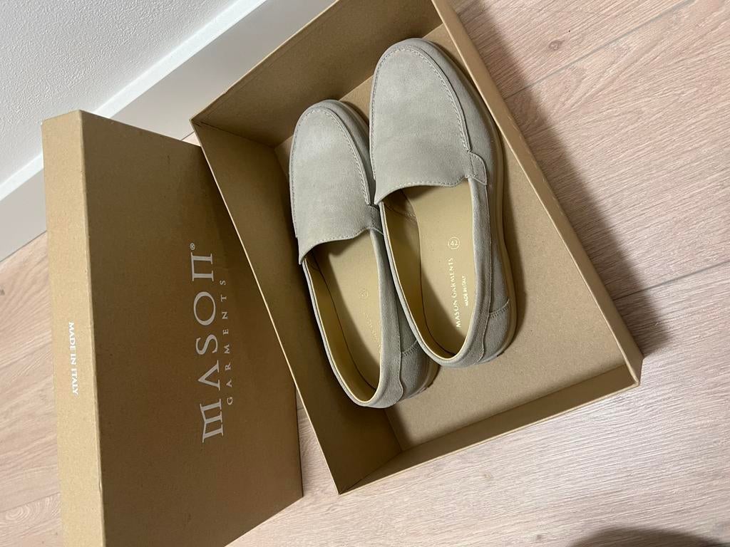 Mason Garments heren, Kleding | Dames, Beige, Ophalen of Verzenden, Sneakers of Gympen, Zo goed als nieuw