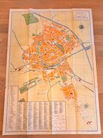 Plattegrond van de stad Groningen 1956, Ophalen of Verzenden, 1800 tot 2000, Nederland, Landkaart