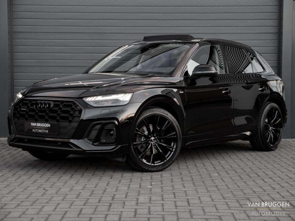 Audi Q5 50 TFSI e S-Line Pano Luchtv Massage B&O 21" BTW, Automaat, 14 kWh, Gebruikt, 4 cilinders