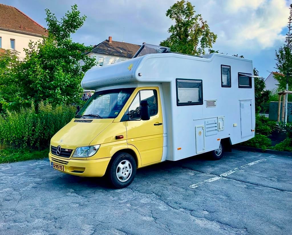 Mercedes sprinter camper 316 CDI automaat, Ophalen