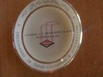 vintage 1963  glazen sigaren schaaltje  Anbeek v.d. Meijden, Ophalen of Verzenden, Zo goed als nieuw, Sigarenbandjes