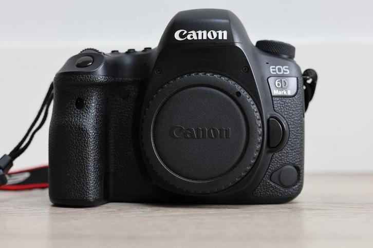 Canon EOS 6D Mark II spiegelreflexcamera, Audio, Tv en Foto, Fotocamera's Digitaal, Gebruikt, Spiegelreflex, Canon, Geen optische zoom