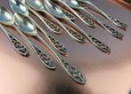 Set van 12 antieke zilveren advocaat lepeltjes, Ophalen of Verzenden
