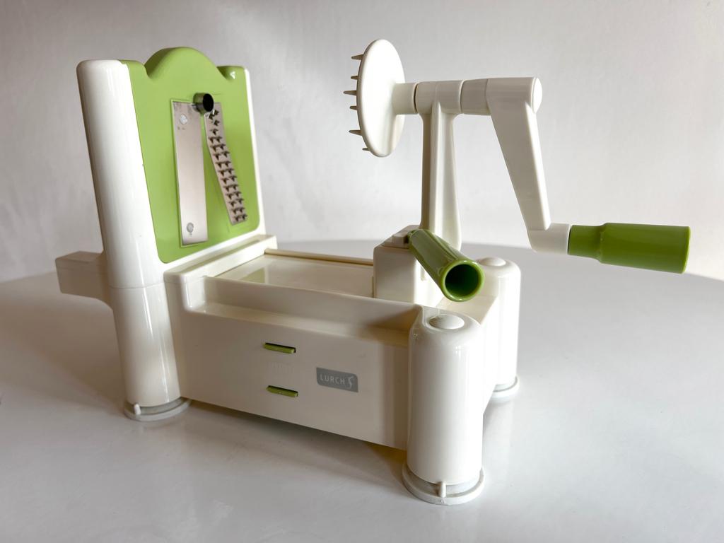 Sierlijk groentesnijder, Kunststof, Ophalen of Verzenden, Zo goed als nieuw, Snijmachine