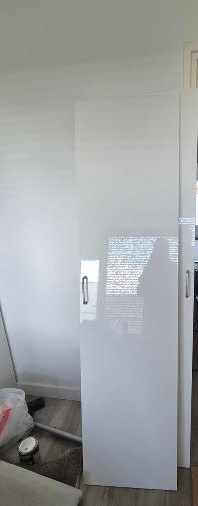 3x ikea fardal pax deuren wit hoogglans, Doe-het-zelf en Verbouw, Deuren en Horren, Ophalen, Zo goed als nieuw, Binnendeur