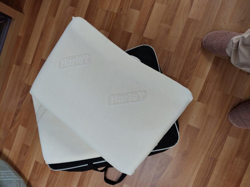 2 Harley hoofdkussens, Ophalen of Verzenden, Zo goed als nieuw, Eenpersoons, Kussen