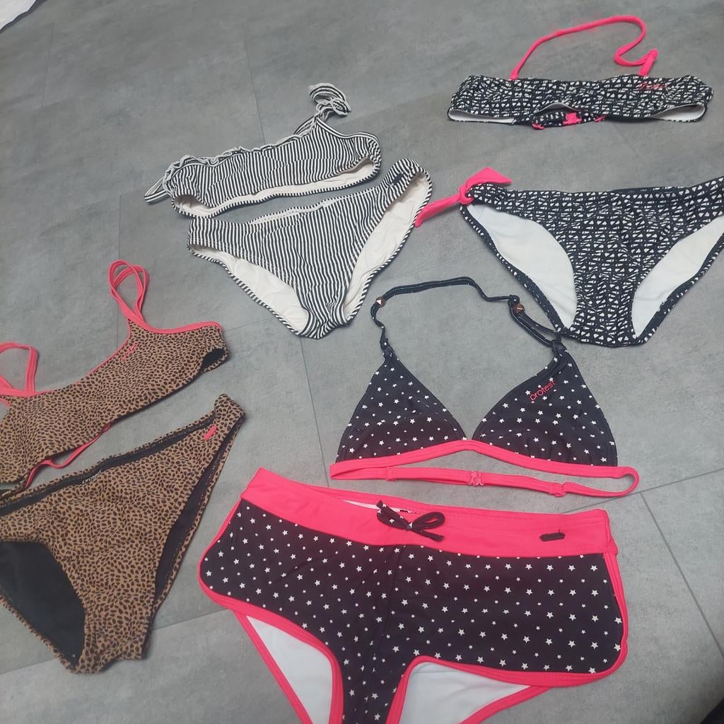4 leuke meisjes bikini's,  maat 164 protest, Ophalen of Verzenden, Zo goed als nieuw