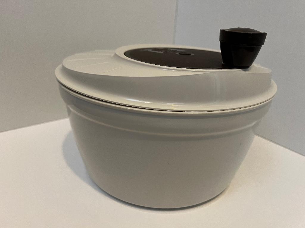 Vintage Moulinex Slacentrifuge, kleur gebroken wit, Type 313, Ophalen, Overige typen, Kunststof, Zo goed als nieuw