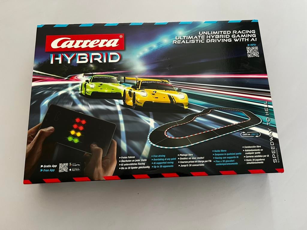 Carrera Hybrid Racebaan Auto - Nieuw in Doos, Overige merken, Auto, Groter dan 1:32, Ophalen of Verzenden