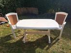 Tafel en 2 stoelen,  doe een leuk bod!, Tuin en Terras, Tuinsets en Loungesets, Kunststof, Gebruikt, Tuinset, Eettafel