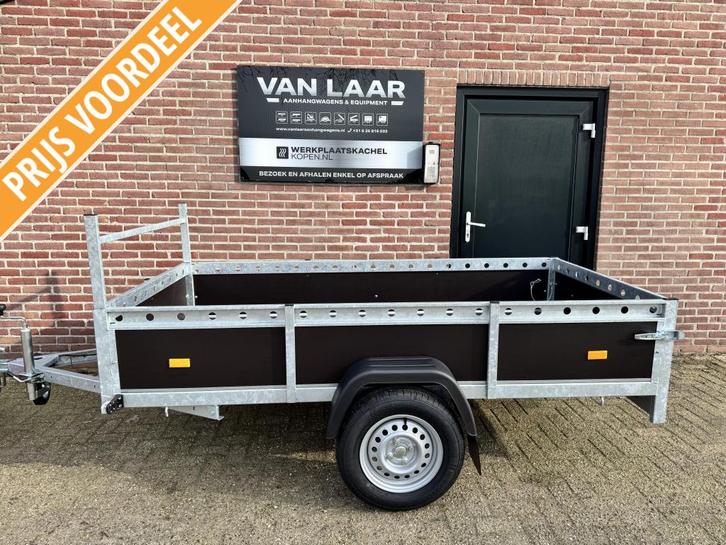 ACTIEPRIJS NIEUW XL VDM ongeremde bakwagen COMPLEET, Auto diversen, Aanhangers en Bagagewagens, Nieuw
