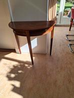Antieke Mahoniehouten Halve Maan Tafel/sidetable, Antiek en Kunst, Ophalen