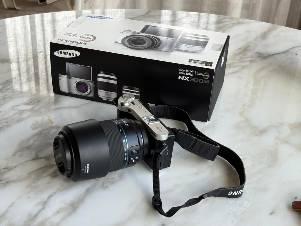 Samsung NX300 M systeemcamera, Ophalen of Verzenden, Zo goed als nieuw, Samsung, 8 keer of meer