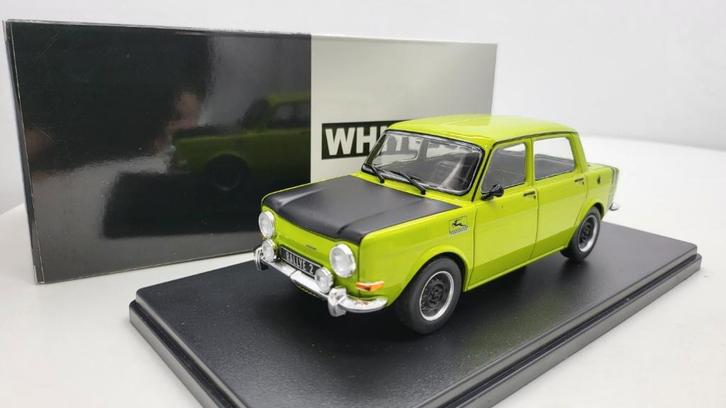 Simca 1000 Rallye 2, hellgrün, 1970 van WhiteBox, Hobby en Vrije tijd, Modelauto's | 1:24, Nieuw, Auto, Overige merken, Ophalen of Verzenden