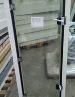 Hardhouten kozijn met naar binnen draaiende raam, Gevelraam of Ruit, Minder dan 80 cm, 120 tot 160 cm, Nieuw