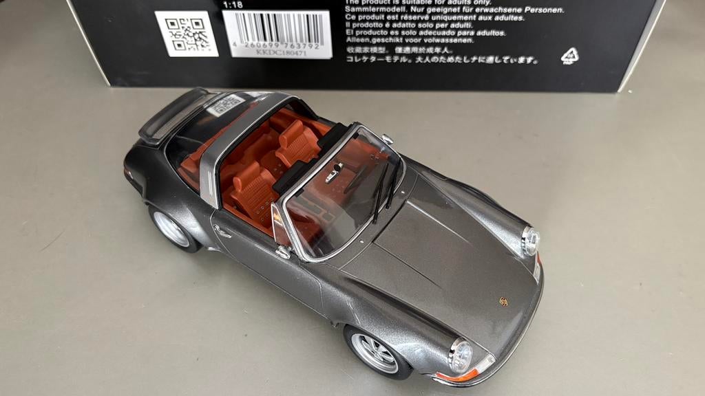 1:18 POP RACE PORSCHE 911 SINGER DLS Gris EUR 323,64 - FR