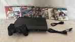 Sony Playstation 3 SuperSlim 500GB + Games en Controller, Spelcomputers en Games, Spelcomputers | Sony PlayStation 3, Gebruikt