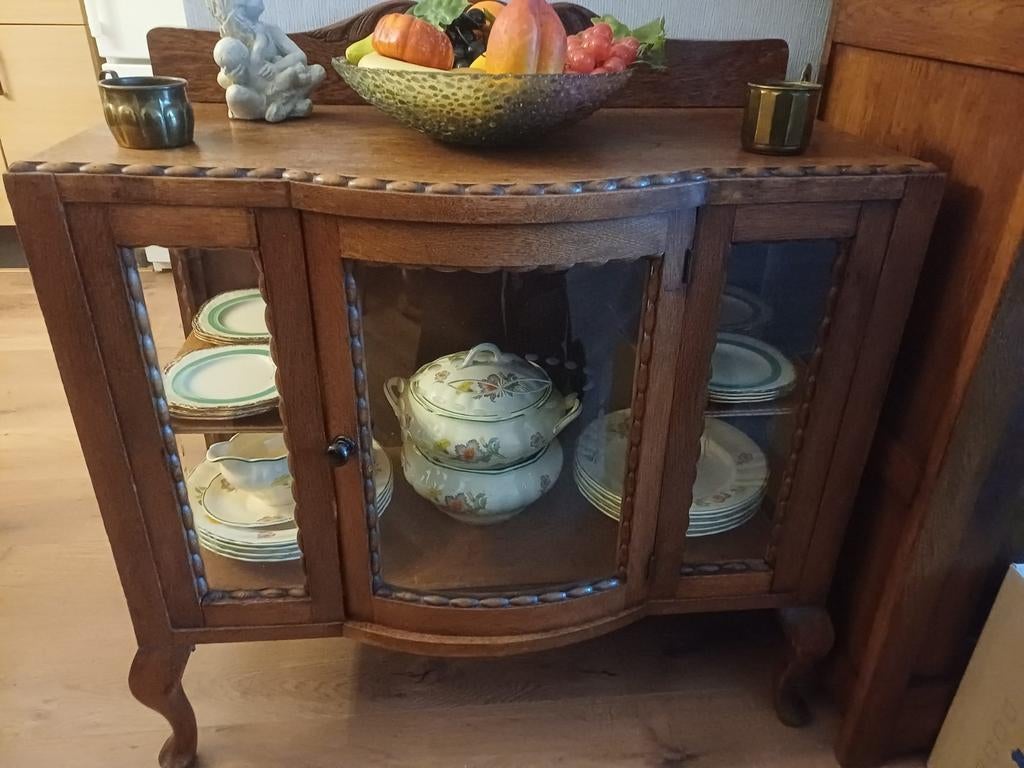 Vintage Theekastje - Zeer Netjes, Antiek en Kunst, Antiek | Meubels | Kasten, Ophalen of Verzenden