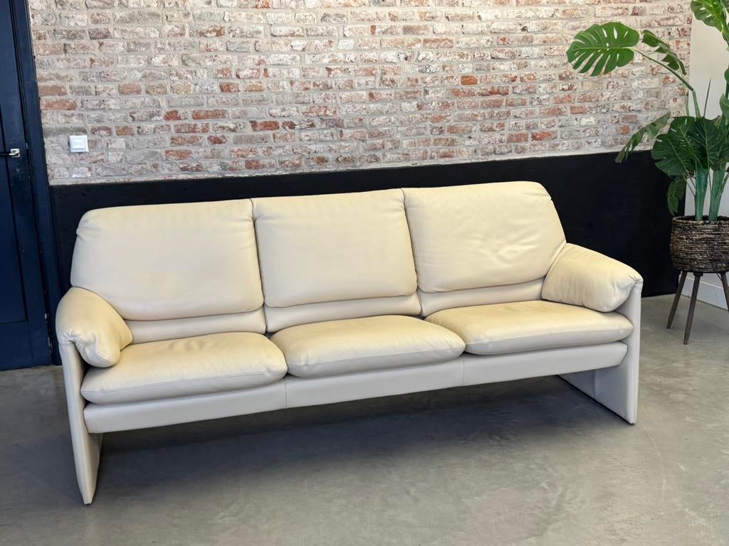 Leolux Bora Bèta 213 cm– 3-zits – als nieuw room / beige