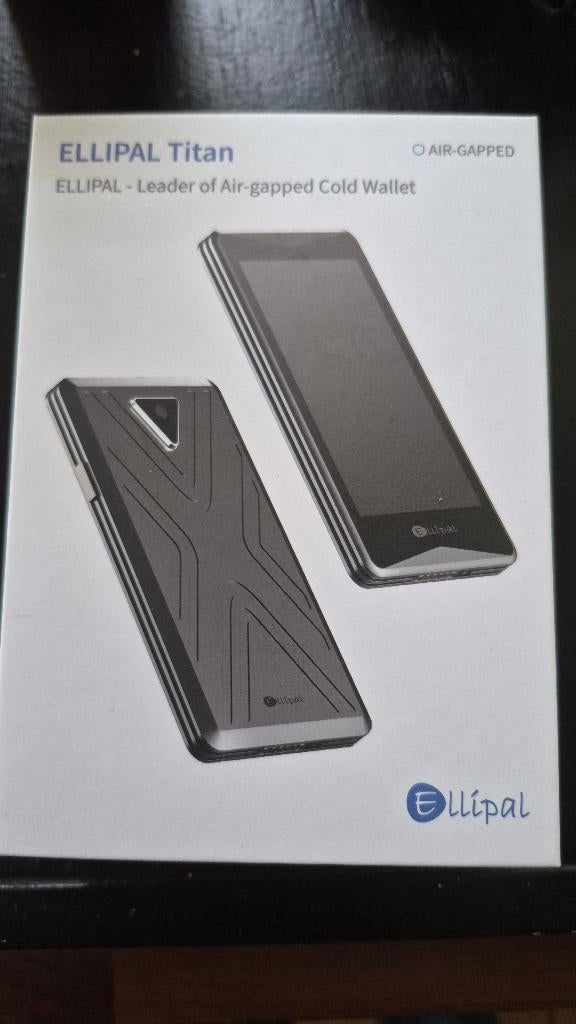 ELLIPAL Titan Air-gapped Cold Wallet, Telecommunicatie, Datacommunicatie en VoIP, Ophalen, Nieuw, Toebehoren