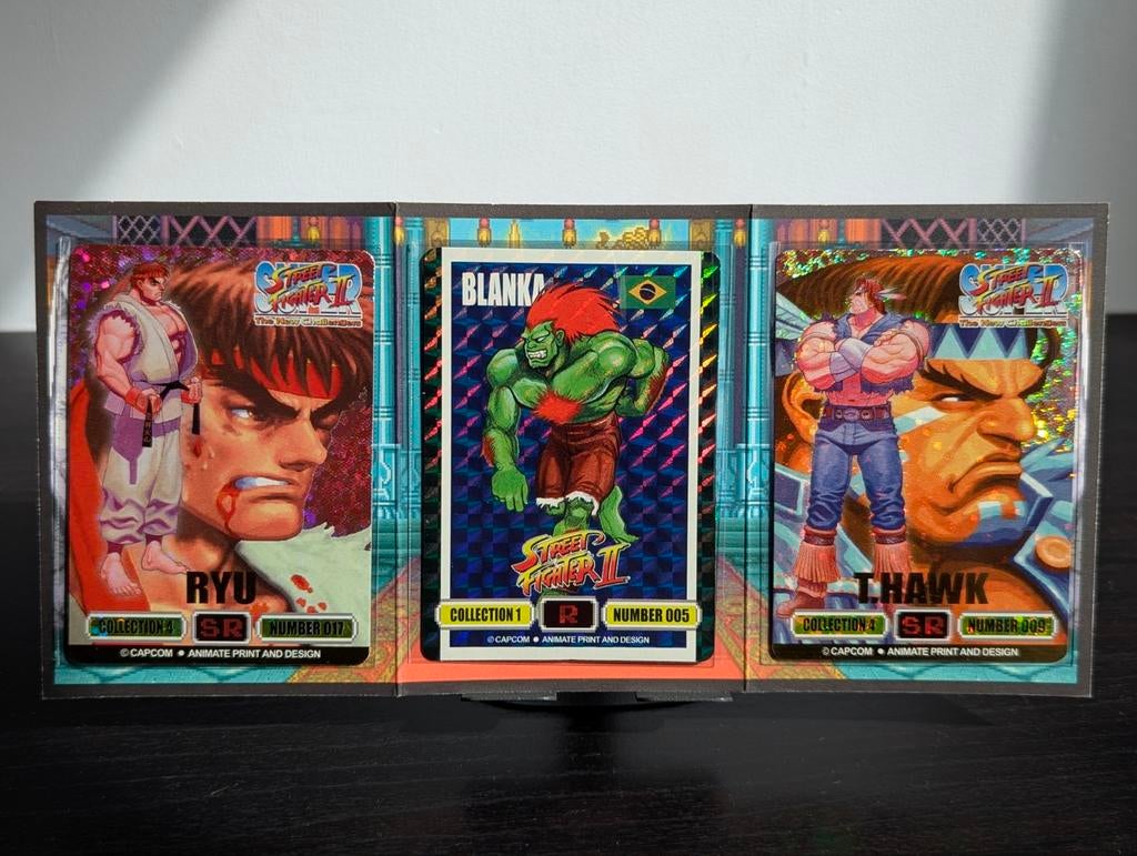 Street Fighter II Premium Card Collection, Ophalen of Verzenden, Nieuw, Meerdere kaarten