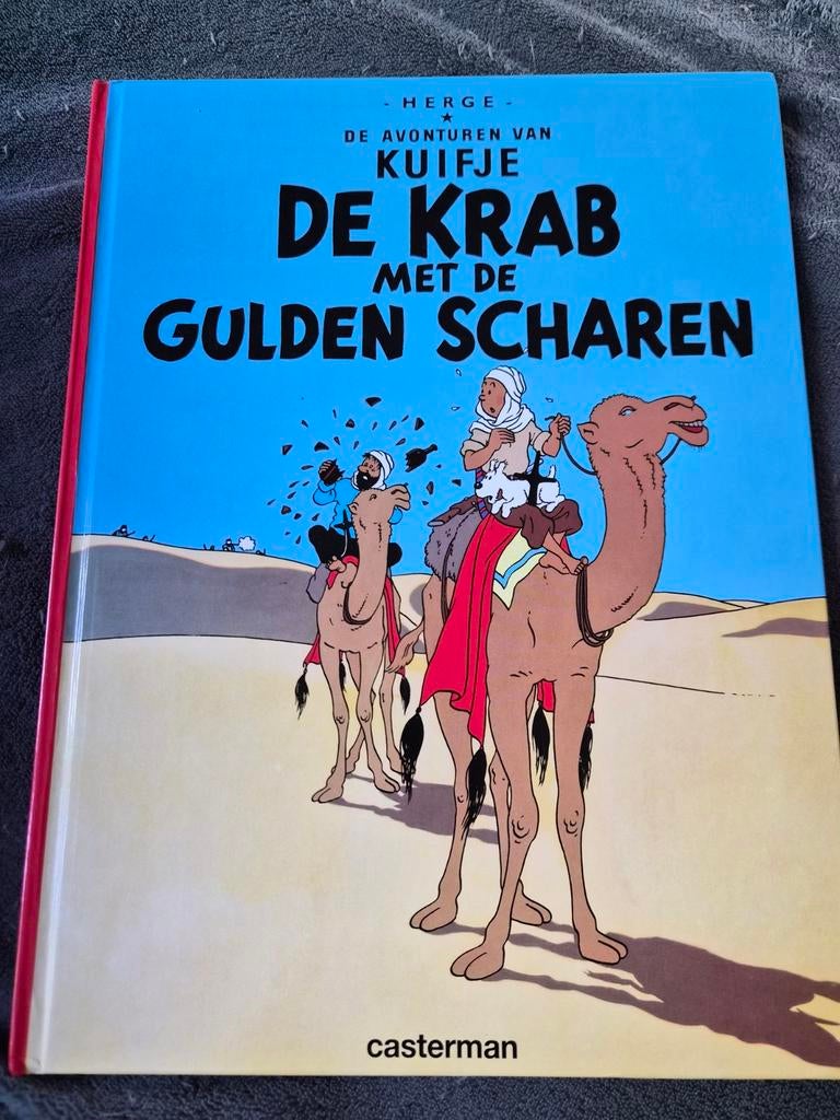 Kuifje: De Krab met de Gulden Scharen - Hardcover, Boeken, Eén stripboek, Ophalen of Verzenden, Zo goed als nieuw, Hergé