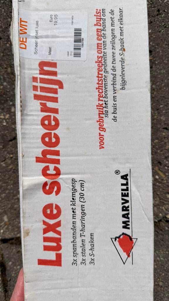 Marvella Luxe Scheerlijnen Set, Caravans en Kamperen, Ophalen, Zo goed als nieuw