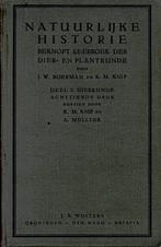 BOEK NATUURLIJKE HISTORIE BEKNOPT LEERBOEK DER DIER & PLANTK, Ophalen of Verzenden, J.W. Boerman en K.M Knip