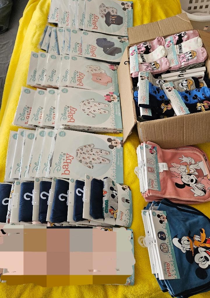 Partij Disney baby- en kinderkleding nieuw met label, Ophalen of Verzenden, Nieuw, Disney, Jongetje of Meisje