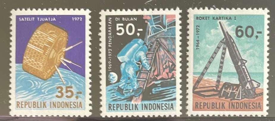 Indonesië - ZB716/718 - 1972 - postfris, Ophalen of Verzenden, Zuidoost-Azië