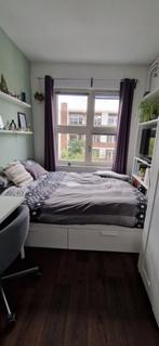 Ikea brimnes bed incl. 4 lades 1,40m, Huis en Inrichting, Ophalen, Gebruikt, Wit, Tweepersoons
