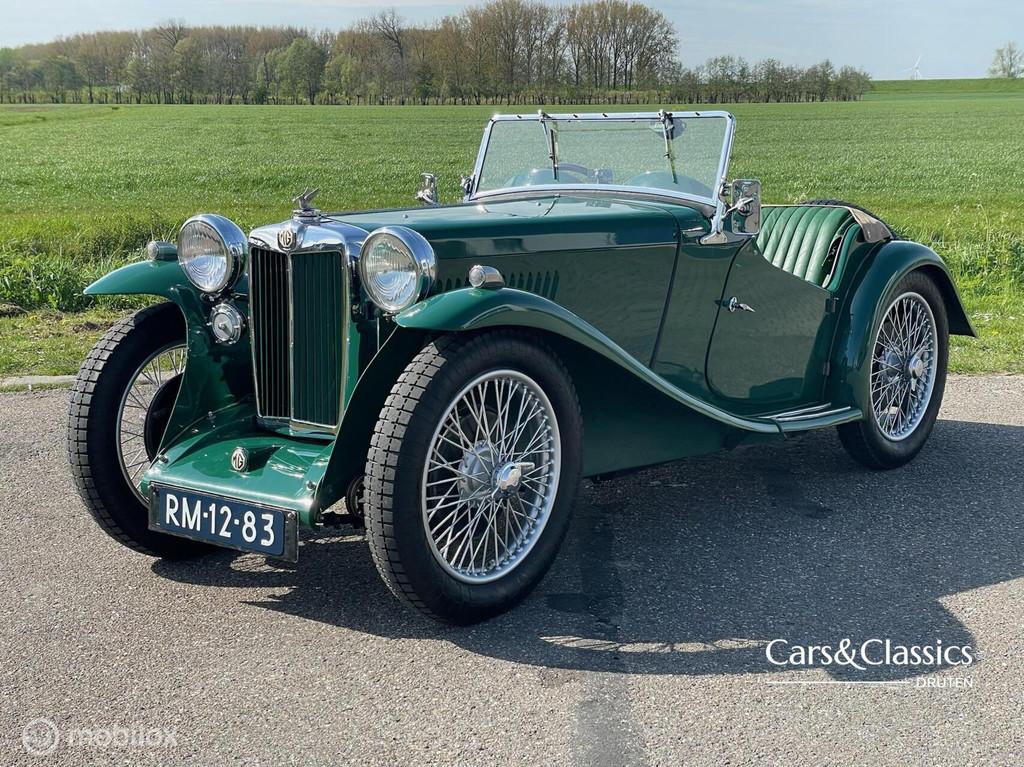 1936 MG PB - Mille Miglia - Matching numbers - Taxatie 50k, Gebruikt, Overige modellen, Leder, Handgeschakeld