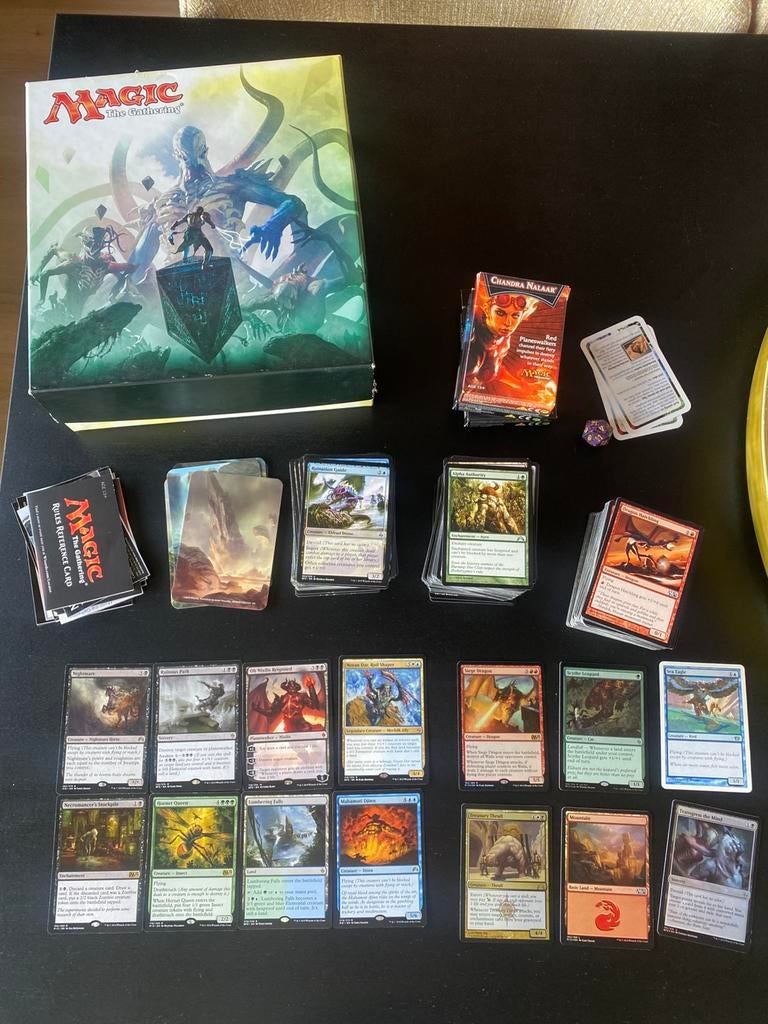 Oude verzameling Magic The Gathering kaarten, Ophalen of Verzenden, Zo goed als nieuw, Meerdere kaarten