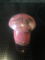 Rhodoniet Paddenstoel - Uniek Decoratiestuk, Ophalen of Verzenden, Mineraal