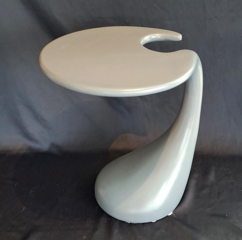 Vintage Space Age Bijzettafel, Huis en Inrichting, Krukjes, Ophalen, Gebruikt