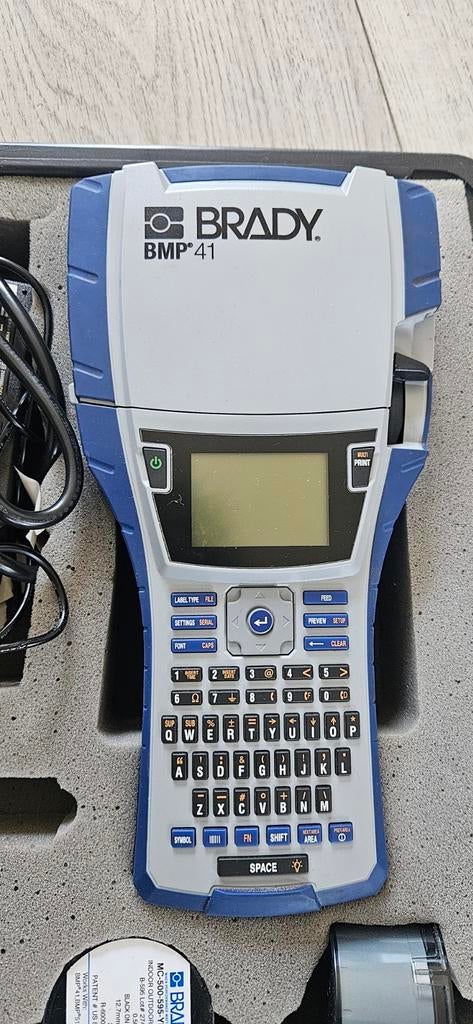 Brady BMP41 Labelprinter - Robuuste Industriële Labelprinter, Computers en Software, Labelprinters, Gebruikt, Qwerty, Ophalen of Verzenden